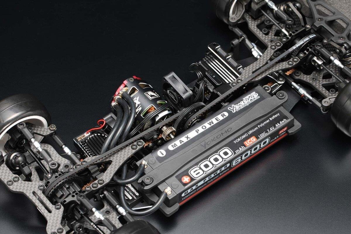 Yokomo Master Speed BD12 Carbon Chassis Competition Touring Car - 8