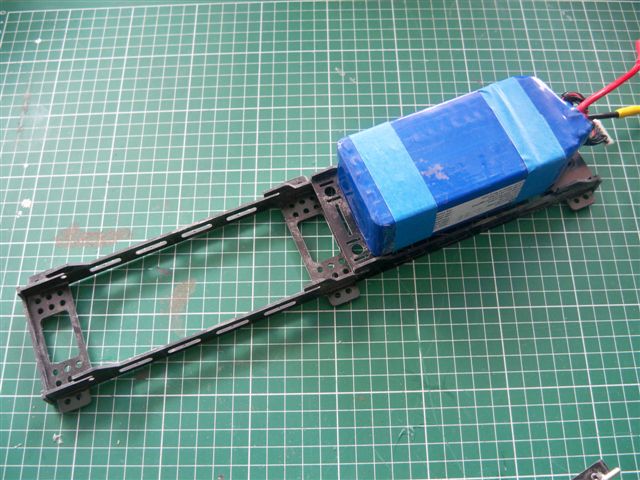 CNC fäste 2 st ackar 3300-5000mAh storlek - 3