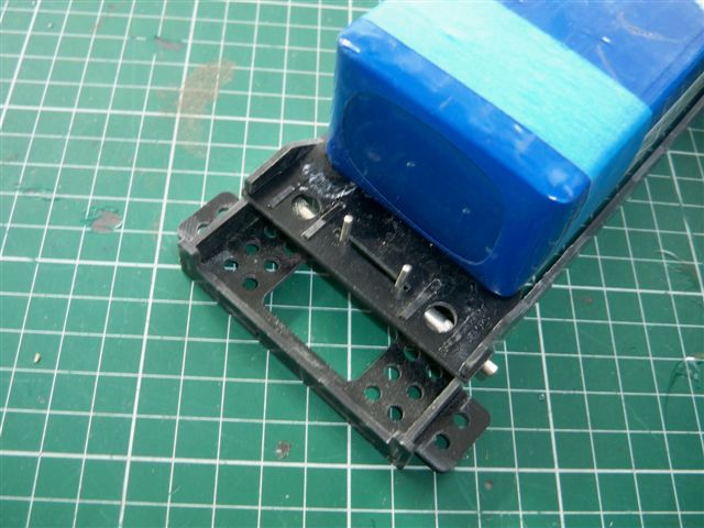 CNC fäste 2 st ackar 3300-5000mAh storlek - 5