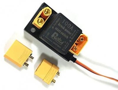 Switch/relä 100A för elstartsatser