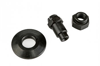 Spinner mutter med läs mutter 5/16Â´-24 UNF M4 till 4T motorÂ´