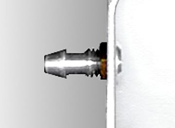Bränslenippel aluminium