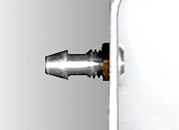 Bränslenippel aluminium