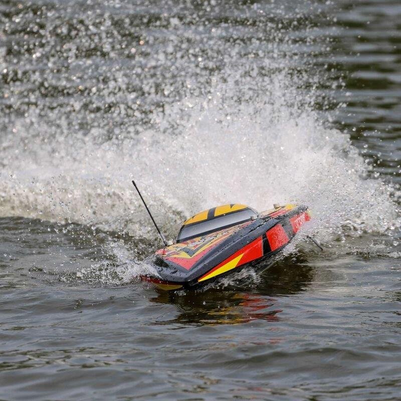 Sonicwake V2 36tum Self-Righting Brushless Deep-V RTR. Black - 11