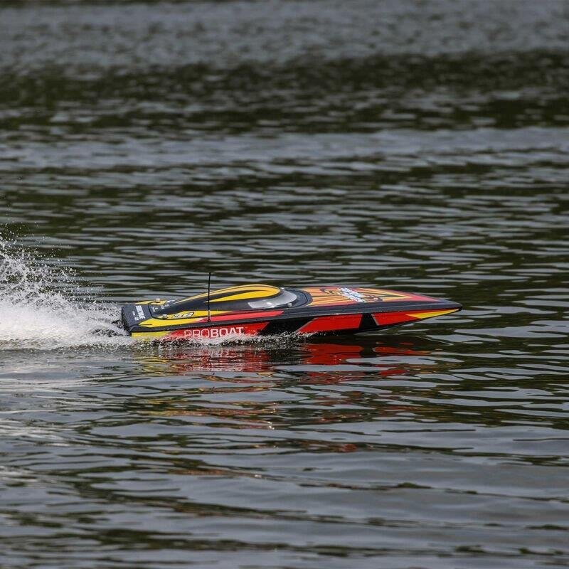 Sonicwake V2 36tum Self-Righting Brushless Deep-V RTR. Black - 10