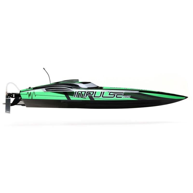 PROBOAT Impulse 32-inch BL. Blk/Grn: RTR - 9