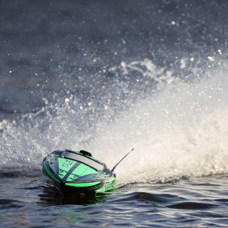 PROBOAT Impulse 32-inch BL. Blk/Grn: RTR - 15