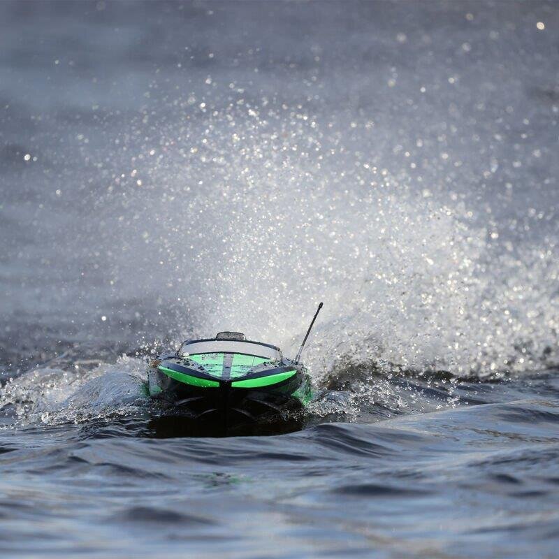 PROBOAT Impulse 32-inch BL. Blk/Grn: RTR - 3