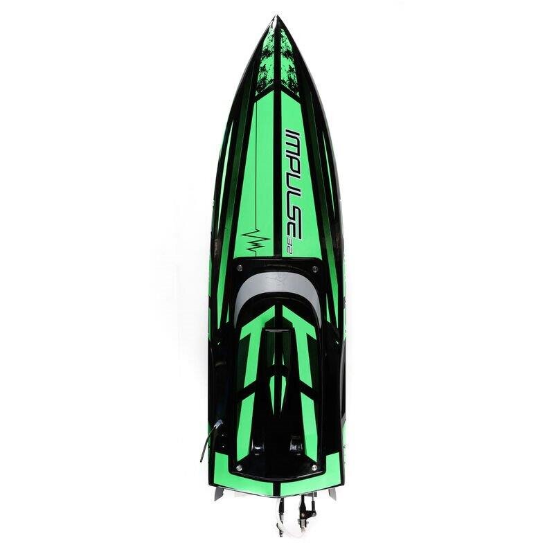 PROBOAT Impulse 32-inch BL. Blk/Grn: RTR - 6