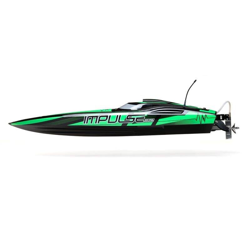 PROBOAT Impulse 32-inch BL. Blk/Grn: RTR - 8