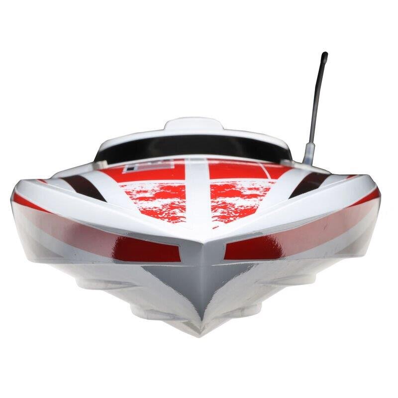 PROBOAT Impulse 32-inch BL. Wht/Red: RTR - 3