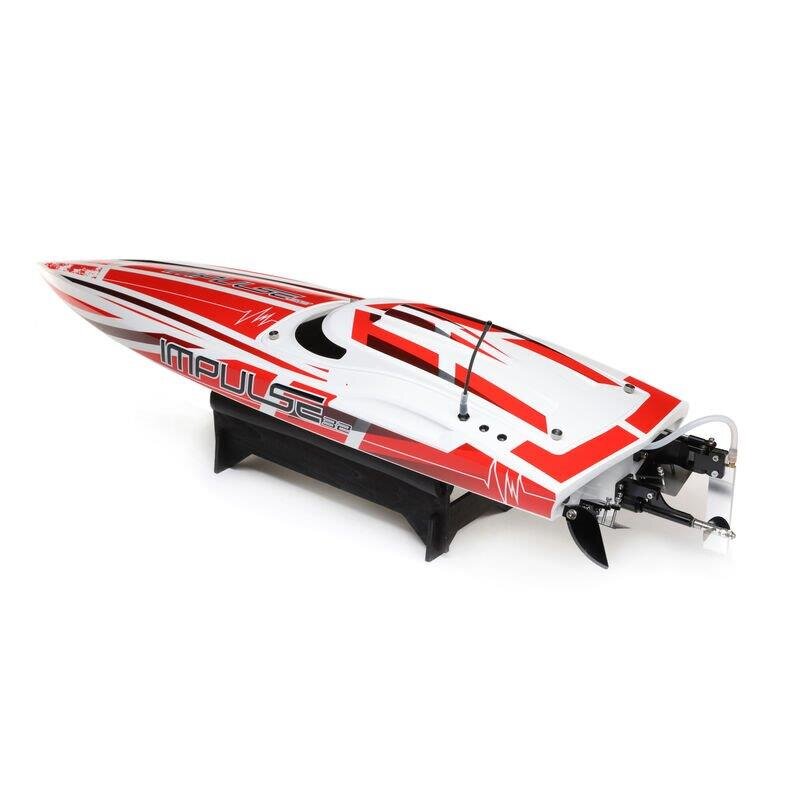 PROBOAT Impulse 32-inch BL. Wht/Red: RTR - 21