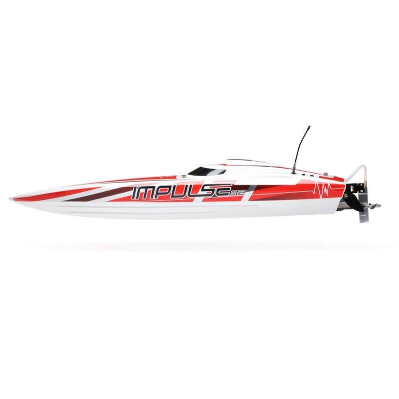 PROBOAT Impulse 32-inch BL. Wht/Red: RTR - 7