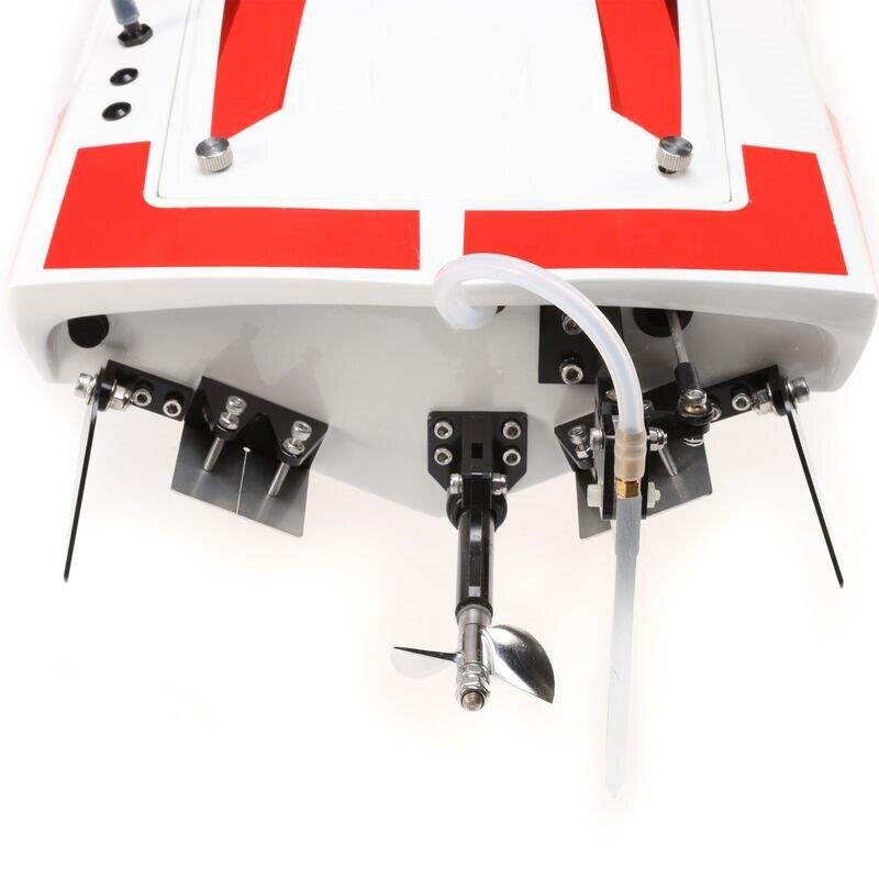 PROBOAT Impulse 32-inch BL. Wht/Red: RTR - 10