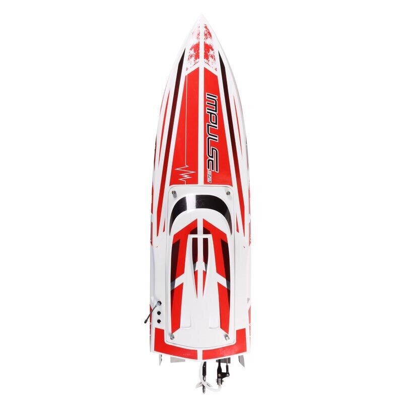 PROBOAT Impulse 32-inch BL. Wht/Red: RTR - 5