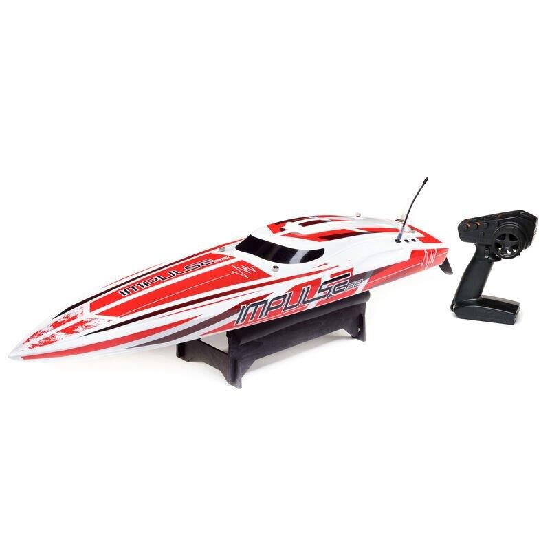 PROBOAT Impulse 32-inch BL. Wht/Red: RTR - 15