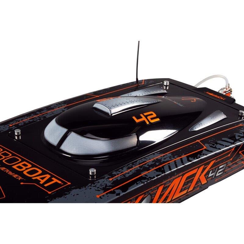 PROBOAT Blackjack 42tum Brushless 8S Cat.BLK/ORG:RTR - 10