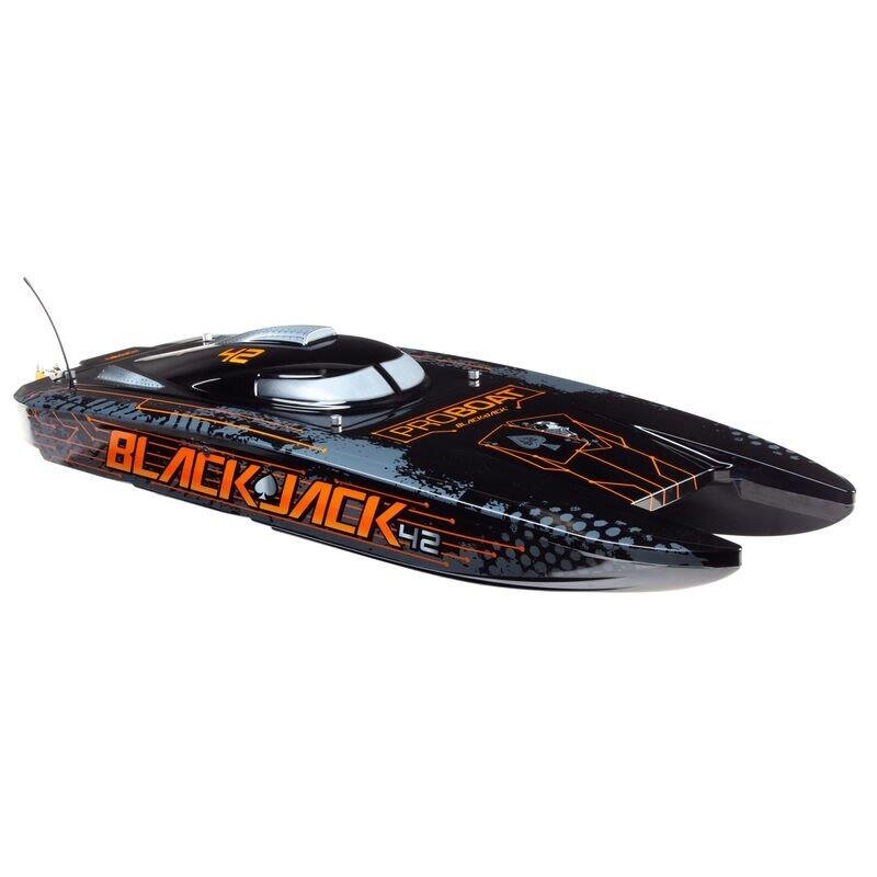 PROBOAT Blackjack 42tum Brushless 8S Cat.BLK/ORG:RTR - 26
