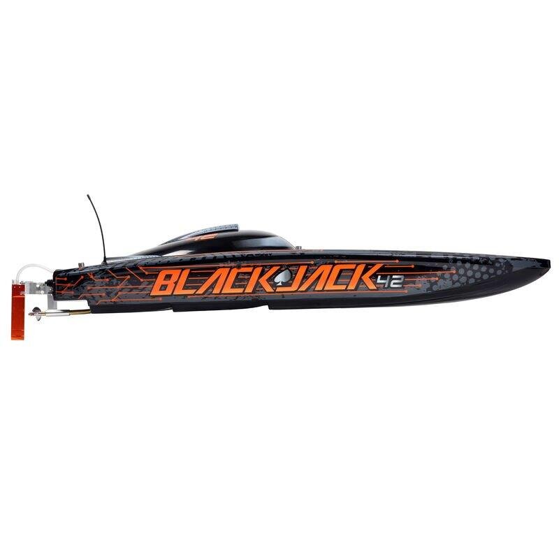 PROBOAT Blackjack 42tum Brushless 8S Cat.BLK/ORG:RTR - 6