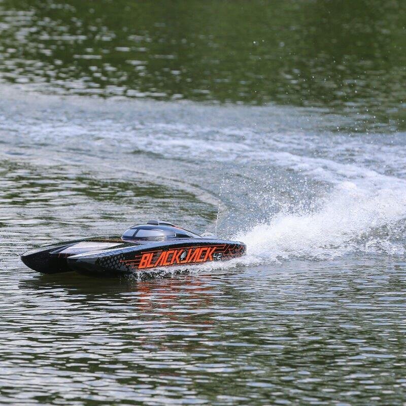 PROBOAT Blackjack 42tum Brushless 8S Cat.BLK/ORG:RTR - 21