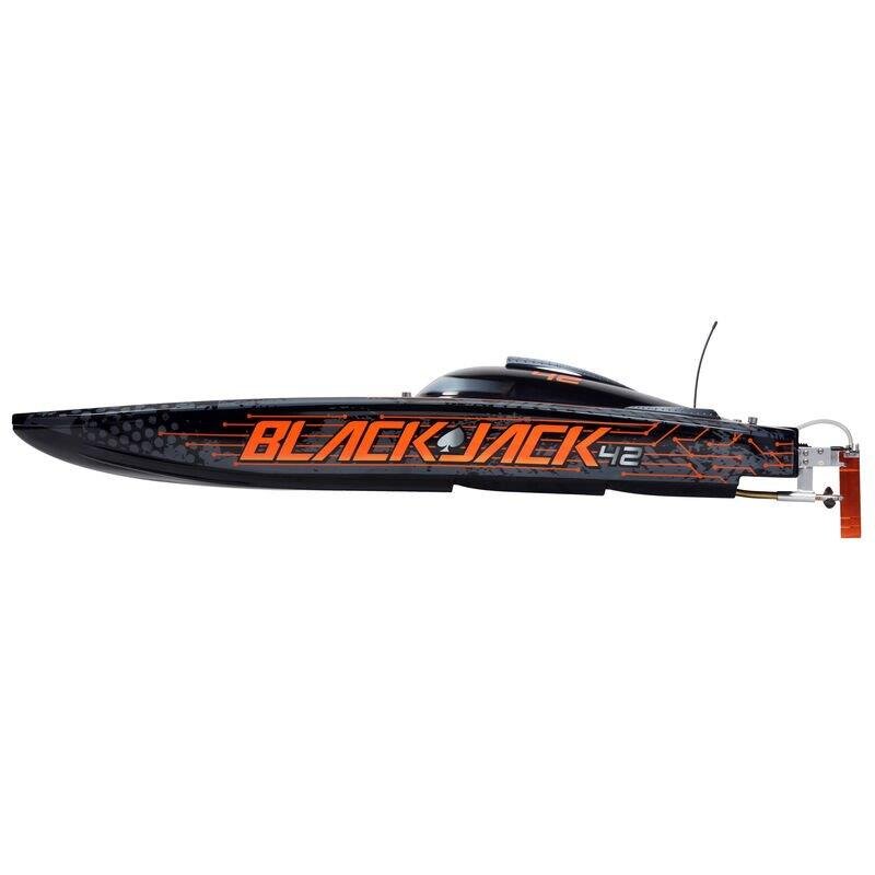 PROBOAT Blackjack 42tum Brushless 8S Cat.BLK/ORG:RTR - 5