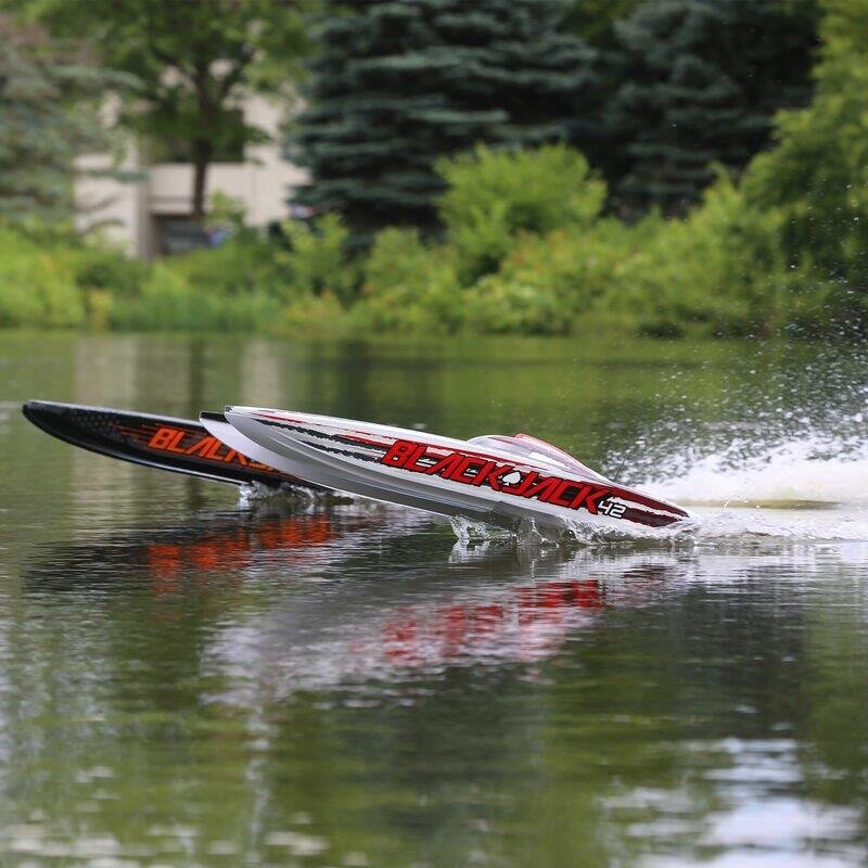 PROBOAT Blackjack 42tum Brushless 8S Cat.BLK/ORG:RTR - 23