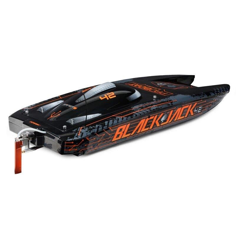 PROBOAT Blackjack 42tum Brushless 8S Cat.BLK/ORG:RTR - 27