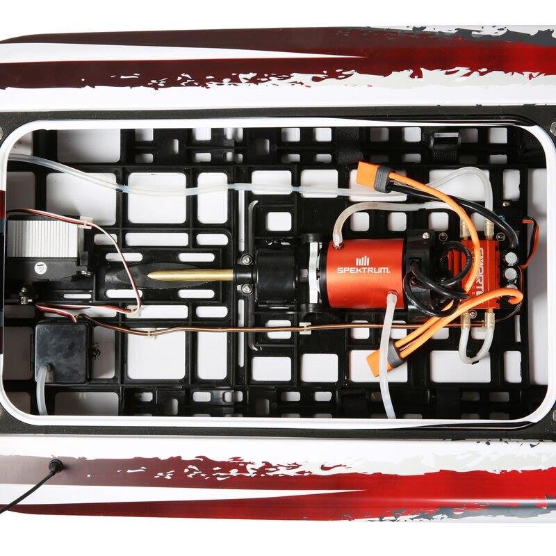 PROBOAT Blackjack 42tum Brushless 8S Cat.WHT/RED:RTR - 11