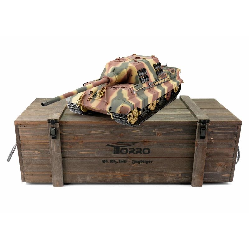 Stridsvagn Jagdtiger camo PRO grey - infra 1 1/16 - 4