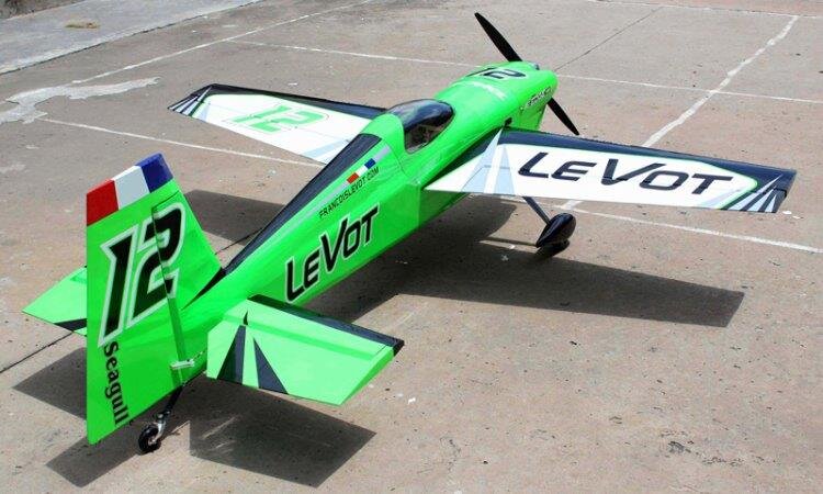 Seagull Zivko Edge 540 V3 3D 231cm 60-70cc Gas ARF - 6