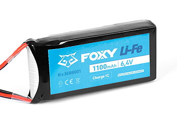 Li-Fe FOXY 1100mAh/6.6V RX