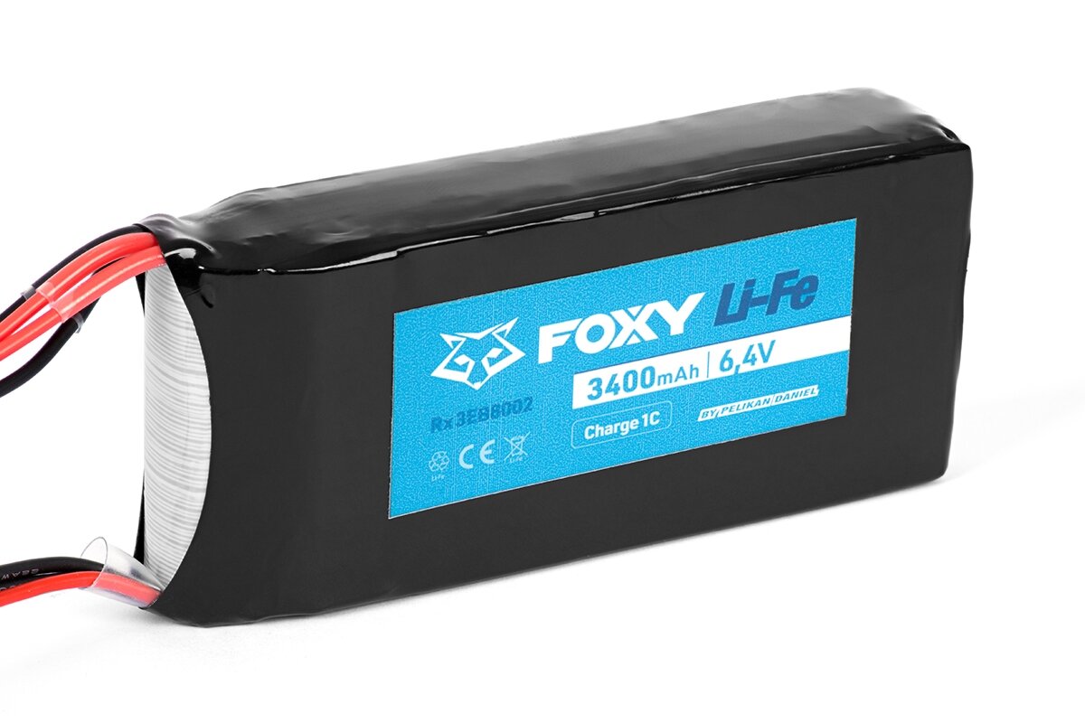 Li-Fe FOXY 3400mAh/6.6V RX