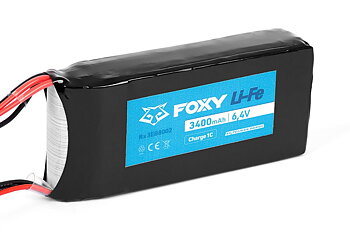 Li-Fe FOXY 3400mAh/6.6V RX