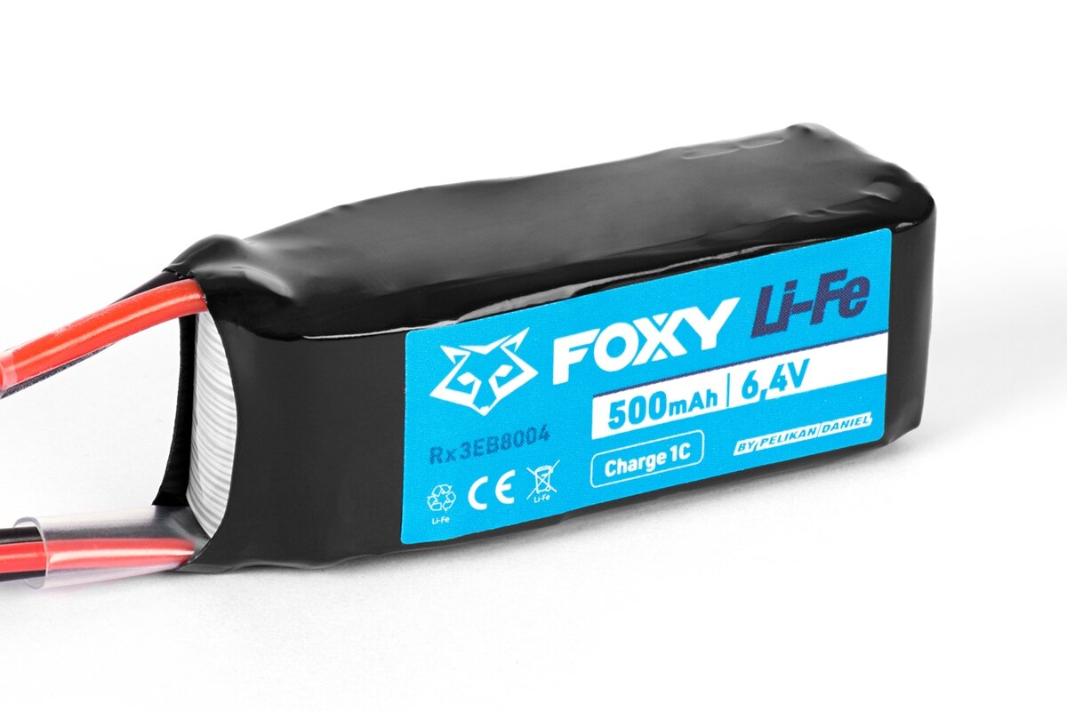 Li-Fe FOXY 500mAh/6.6V RX