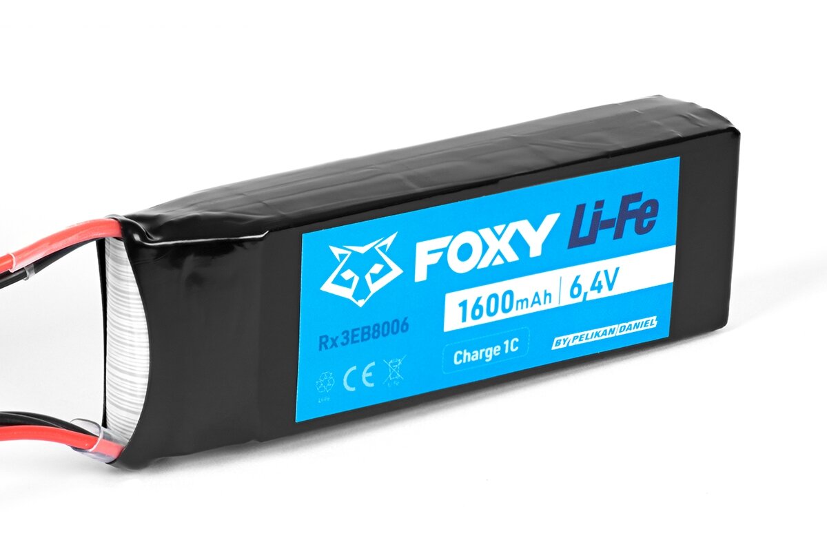 Li-Fe FOXY 1600mAh/6.6V RX