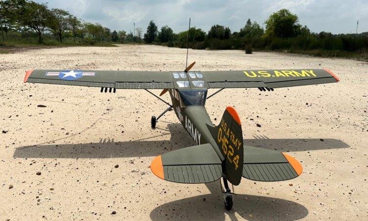 Seagull Cessna L-19A Bird Dog 2502mm 35-40cc - 5
