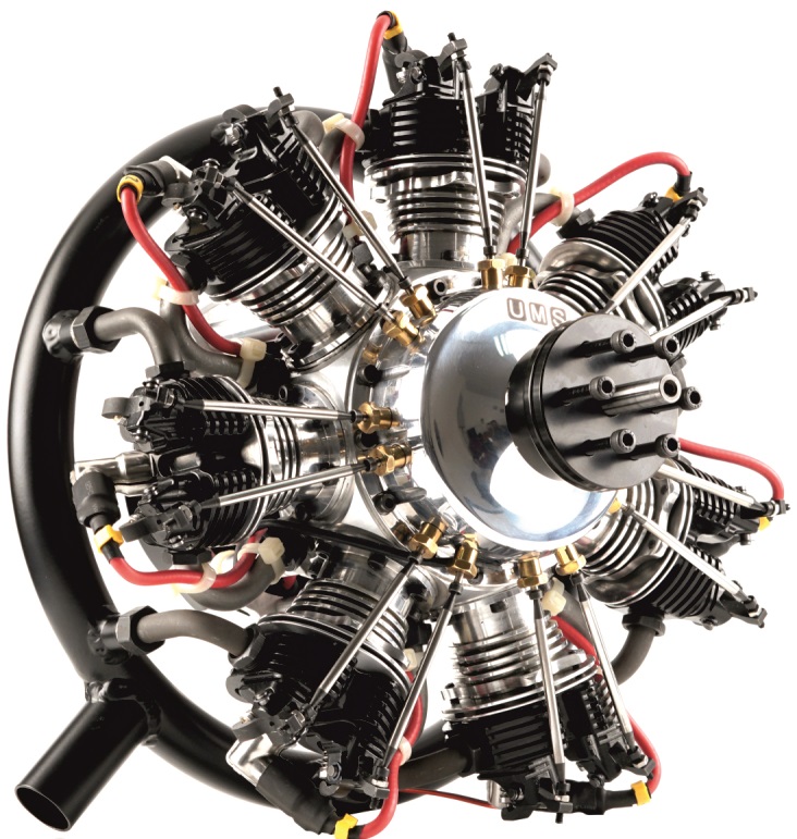 UMS ST-7-160  7 cyl. radial för bensin
