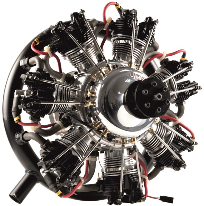 UMS ST-7-260  7 cyl. radial för bensin