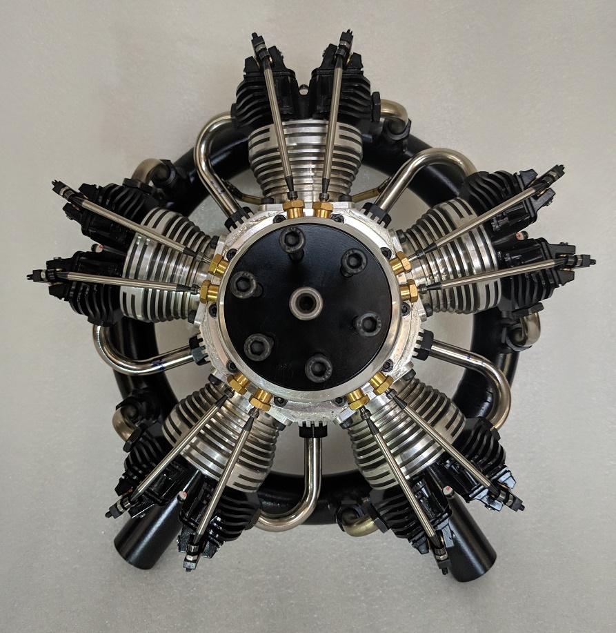 UMS ST-5-180  5 cyl. radial för bensin