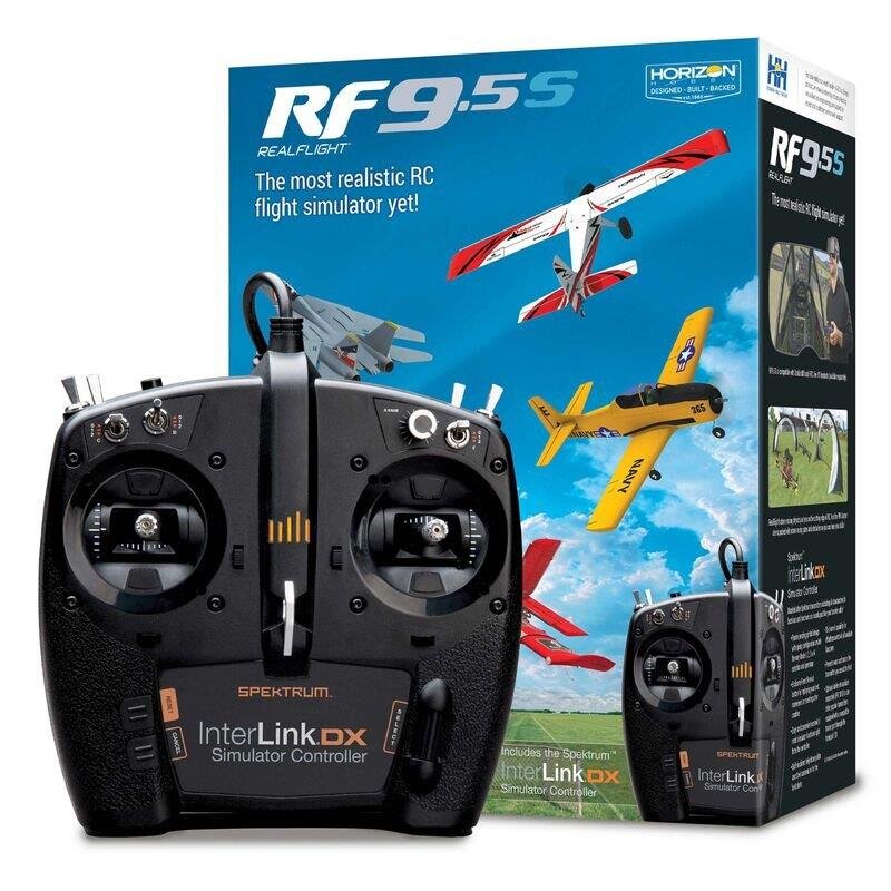 RealFlight Evolution RC Flight Simulator with InterLink DX Controller