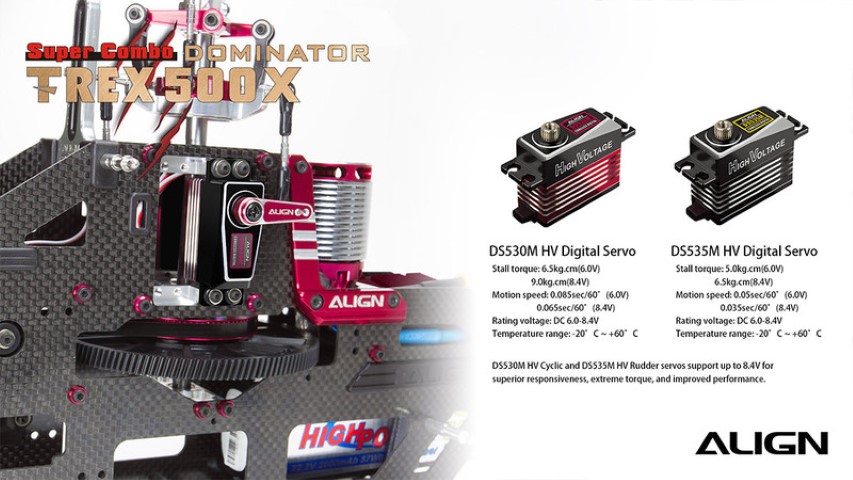 ALIGN 500X Dominator Super Combo (DS530/DS535) MB+ - 12
