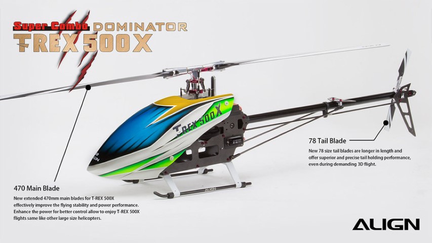 ALIGN 500X Dominator Super Combo (DS530/DS535) MB+ - 7