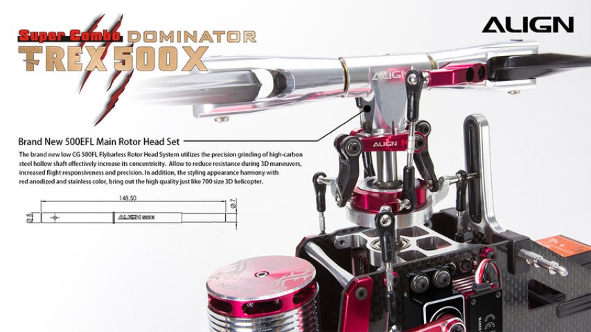 ALIGN 500X Dominator Super Combo (DS530/DS535) MB+ - 8