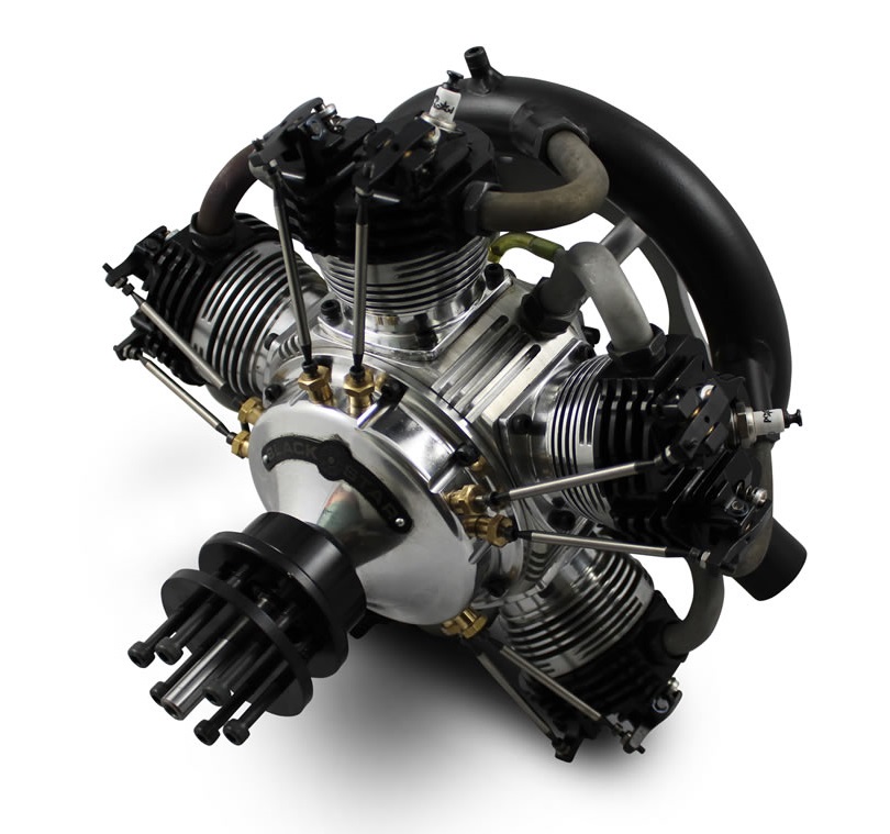 Black-Star  250cc 5 cyl. radial för bensin - 5