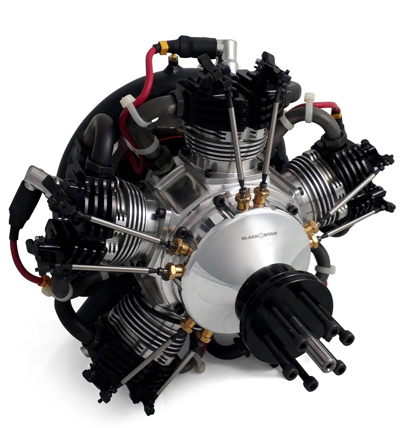 Black-Star  250cc 5 cyl. radial för bensin
