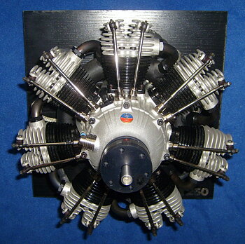 MOKI S350 radial 7 cylinder / bensin