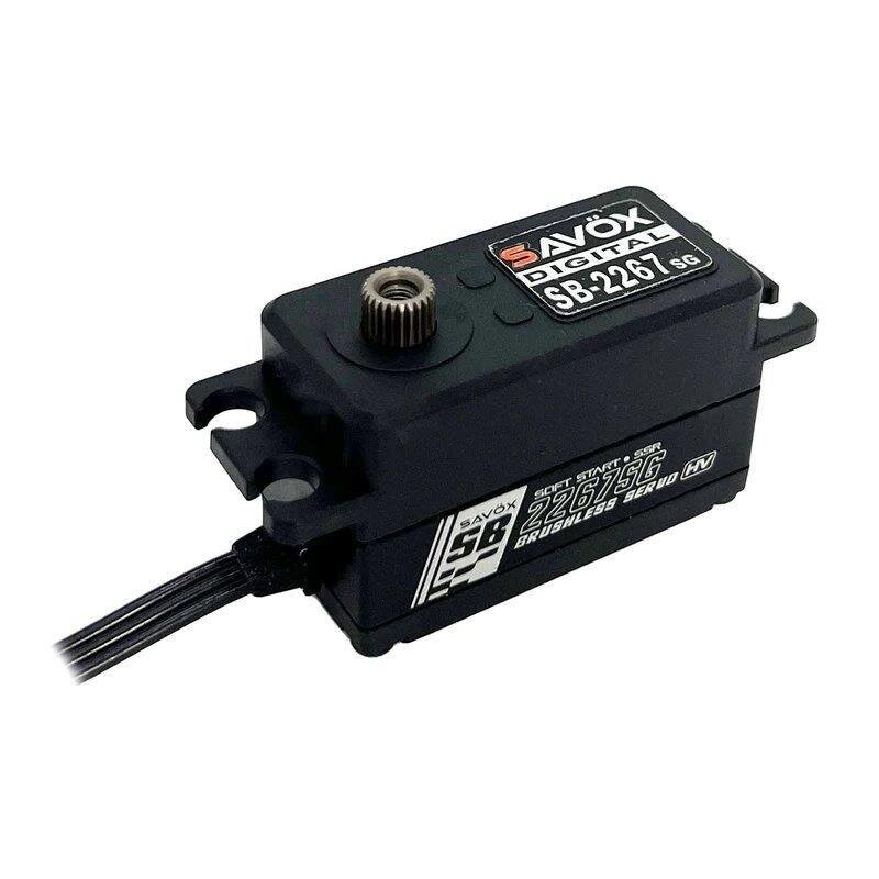 SAVÖX SB-2267SG Digital Servo 23Kg 0.08s HV Alu Brushless Lågt Ståldrev* - 2