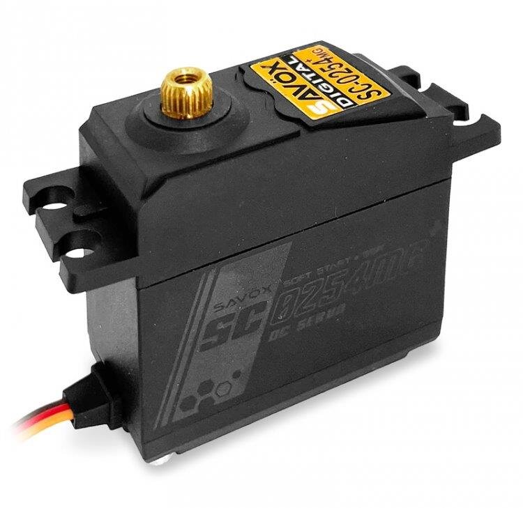 SAVÖX SC-0254MG Plus Servo Digital 7,2Kg 0,14s Metalldrev