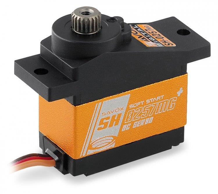 SAVÖX SH-0257MG Plus Servo Digital 2,2Kg 0,09s Alu Metalldrev Mikro