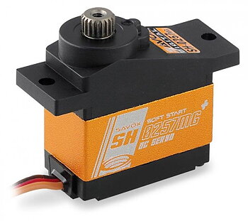 SAVÖX SH-0257MG Plus Servo Digital 2,2Kg 0,09s Alu Metalldrev Mikro